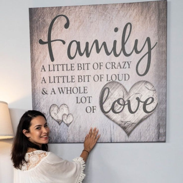 Tablou canvas personalizat cu poza ta patrat