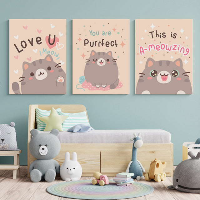 Set Tablouri Copii - Pusheen