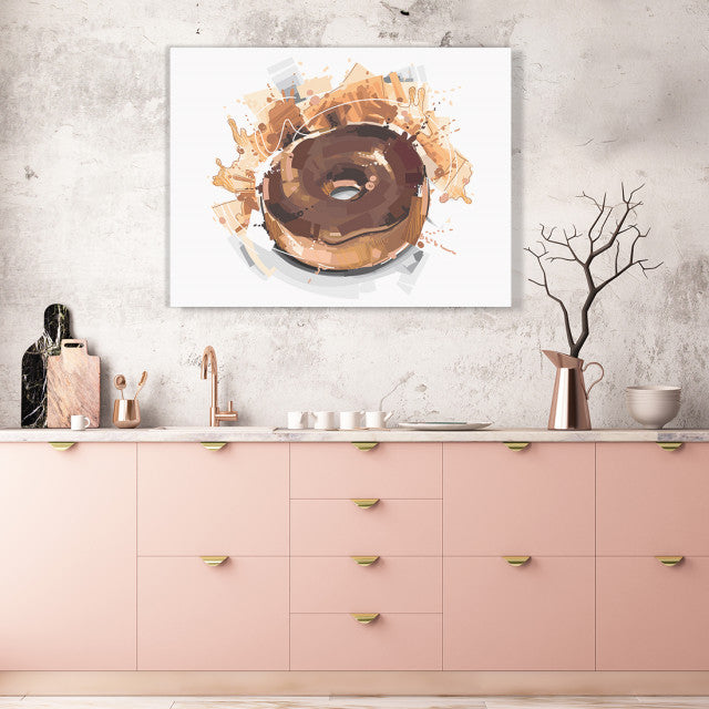 Tablou Bucatarie - Chocolate Donut
