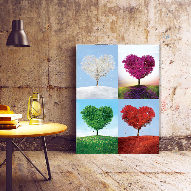 Tablou Canvas Four Seasons Of Love