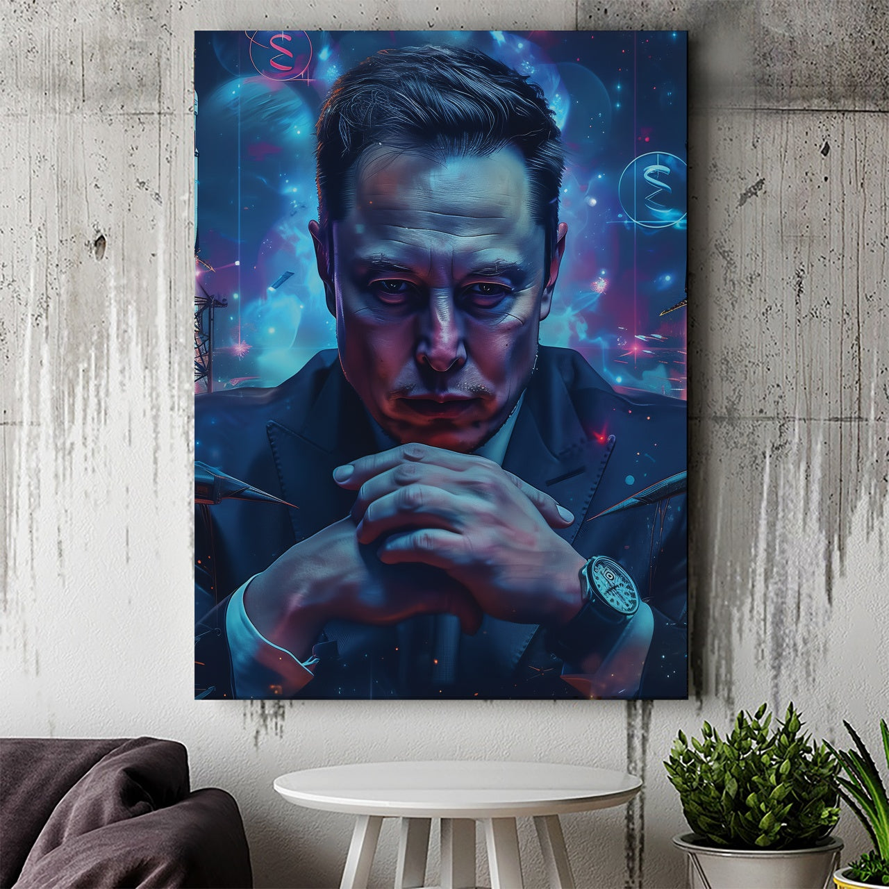 Tablou Canvas Inspirational - Contemplating the Power