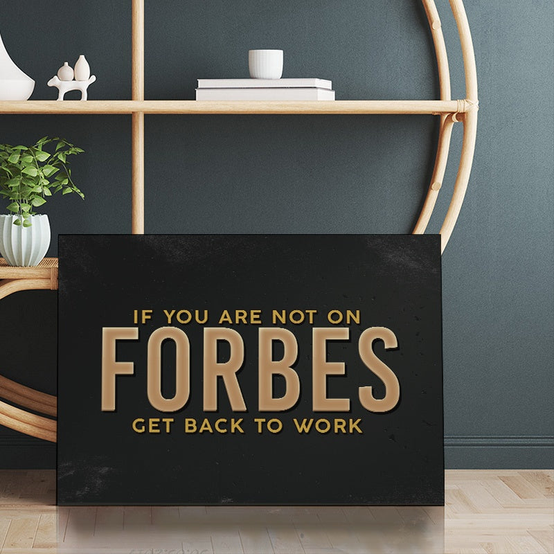 Tablou Canvas Inspirational - Forbes Quote