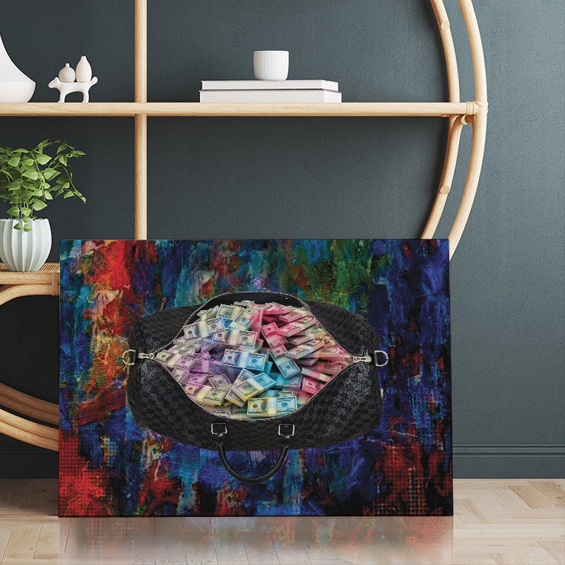 Tablou Canvas Inspirational - Money Bag (Painting Effect)