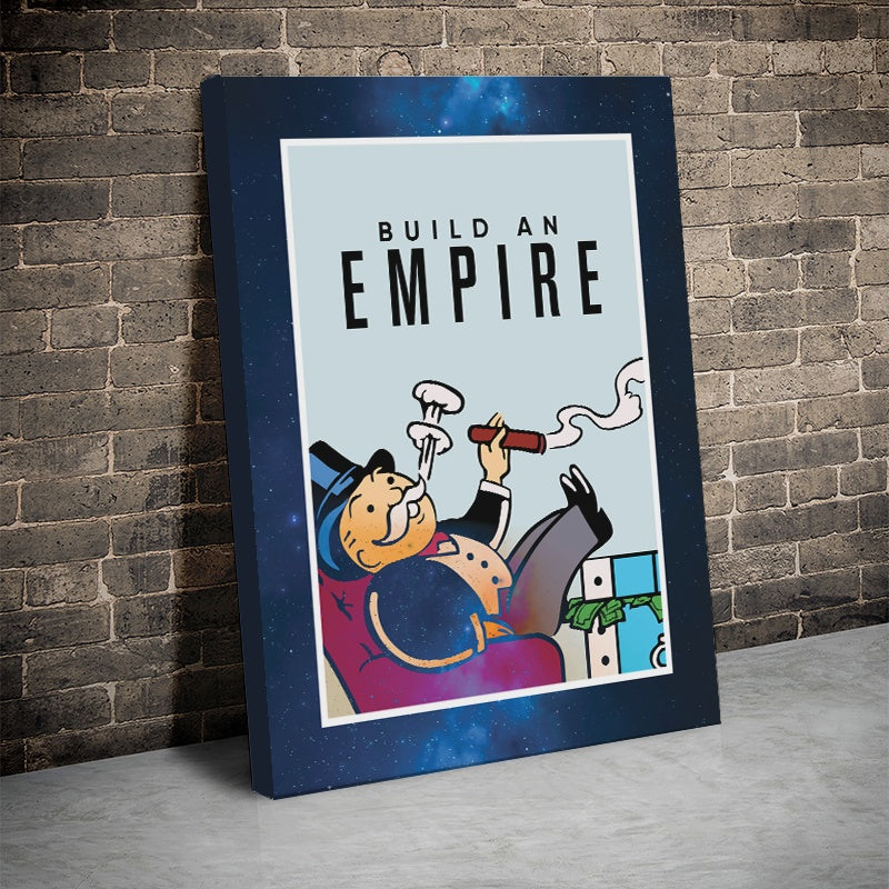 Tablou Canvas Inspirational - Monopoly Empire
