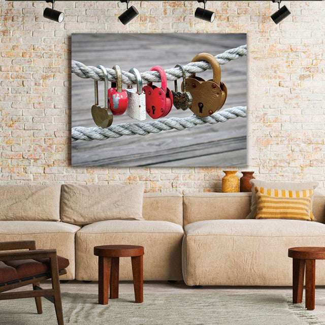 Tablou Canvas Love Locks