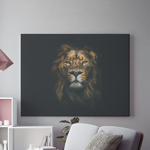 Tablou Canvas Majestic Lion