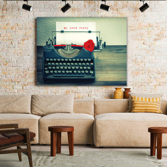 Tablou Canvas My Love Story