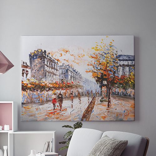 Tablou Canvas Siluete Pe Strada