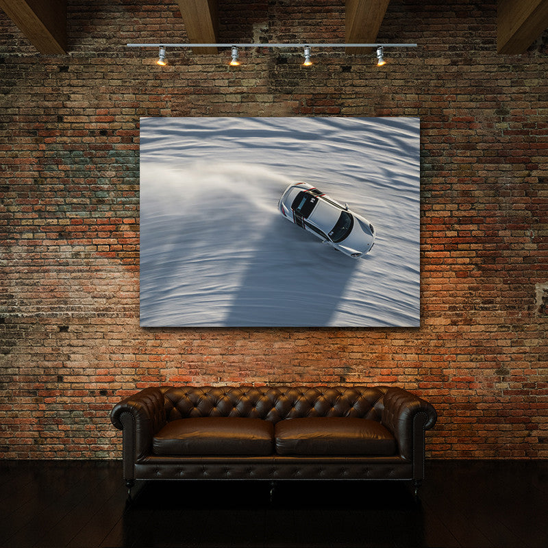 Tablou Drifting in the snow