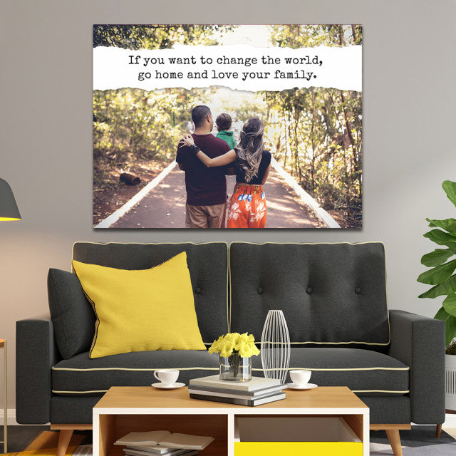 Tablou Inspirational - Love your family