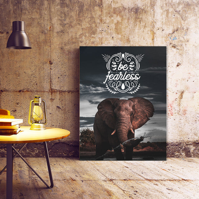 Tablou Motivational - Be Fearless