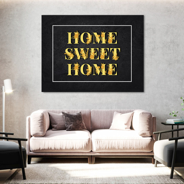 Tablou Motivational - Home sweet home