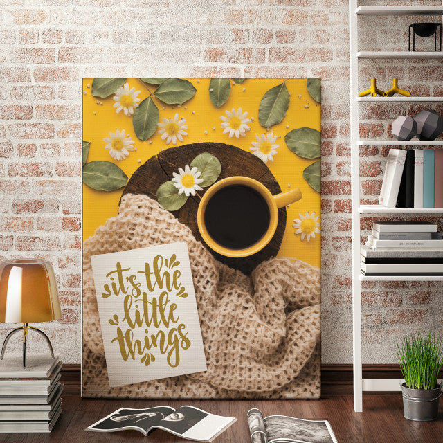 Tablou Motivational - It's The Little Things