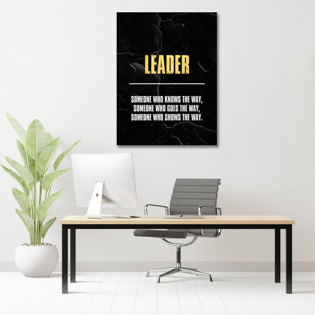 Tablou Motivational - Leader