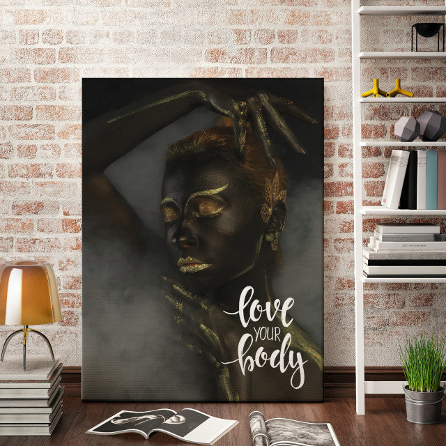 Tablou Motivational - Love Your Body