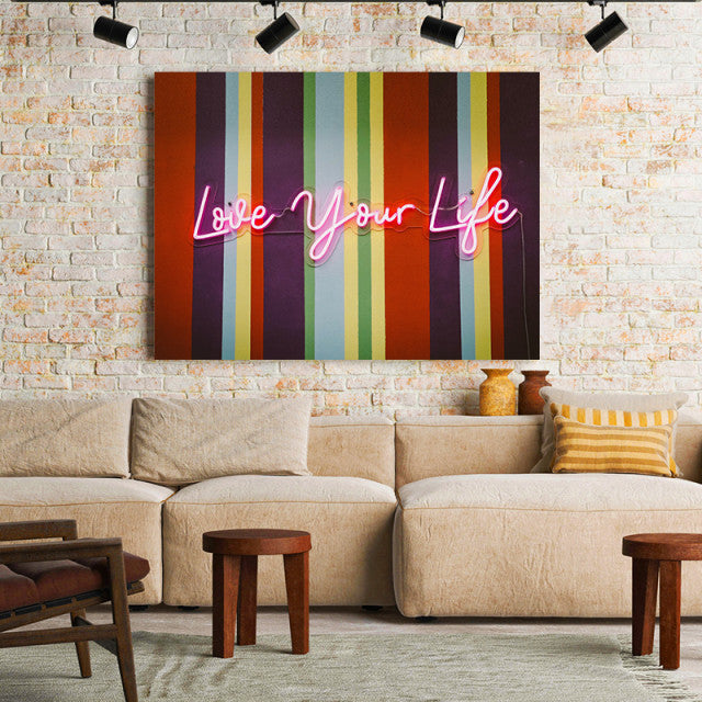Tablou Motivational - Love Your Life