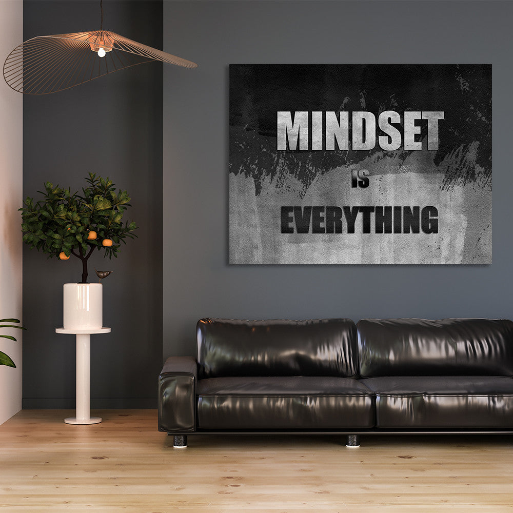 Tablou Motivational - Mindset is everything