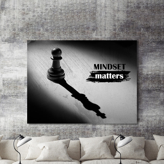 Tablou Motivational - Mindset Matters