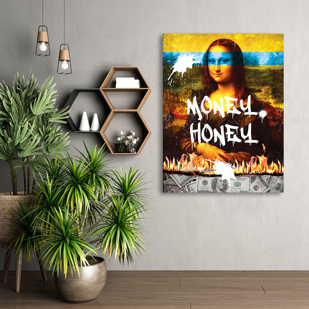 Tablou Motivational - Money honey