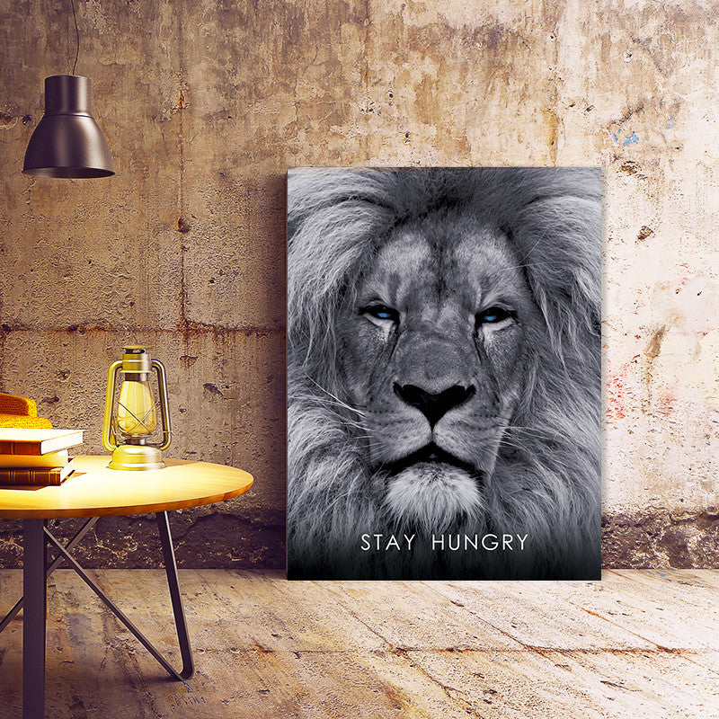 Tablou Motivational - Stay hungry