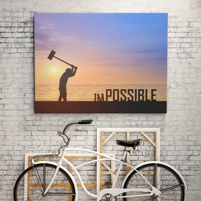 Tablou Motivational - There Is No Impossible