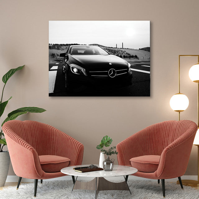 Tablou Office - Black Mercedes