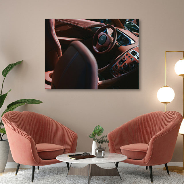 Tablou Office - Brown Leather