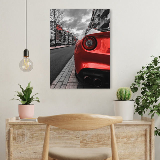 Tablou Office - The New Red Car