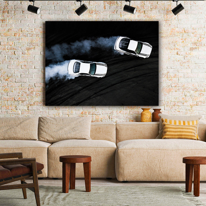 Tablou Race car drift