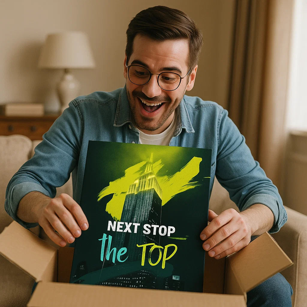 Tablou Motivational - Empire State Building