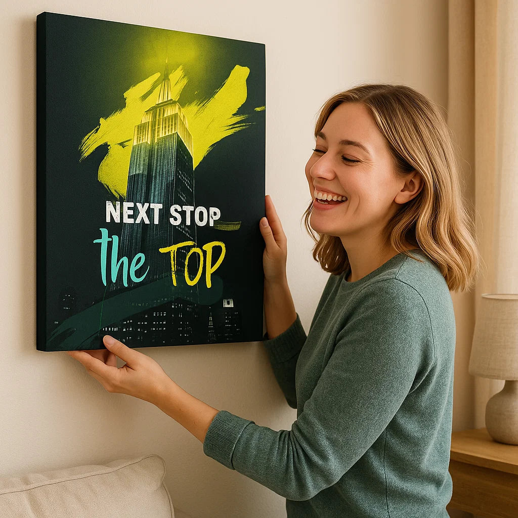 Tablou Motivational - Empire State Building