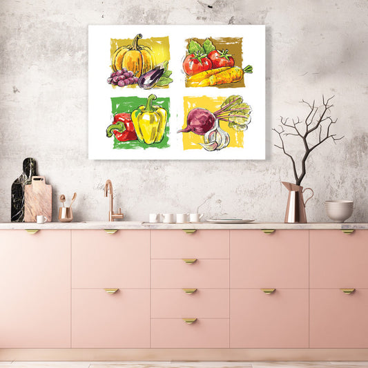 Tablou Bucatarie - 4 Combinatii