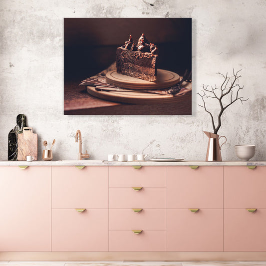 Tablou Bucatarie - Amazing Choco Cake