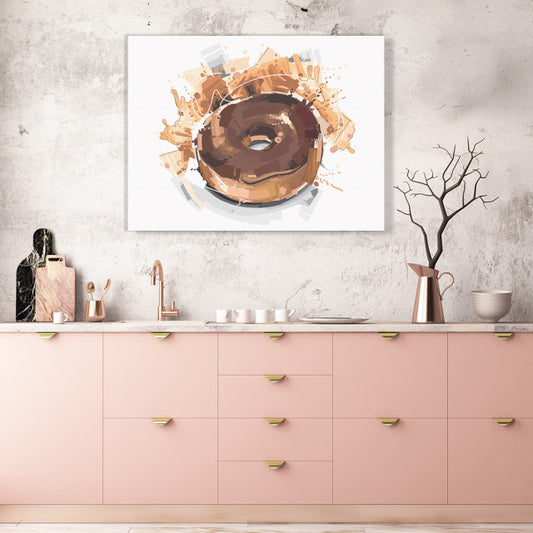 Tablou Bucatarie - Chocolate Donut