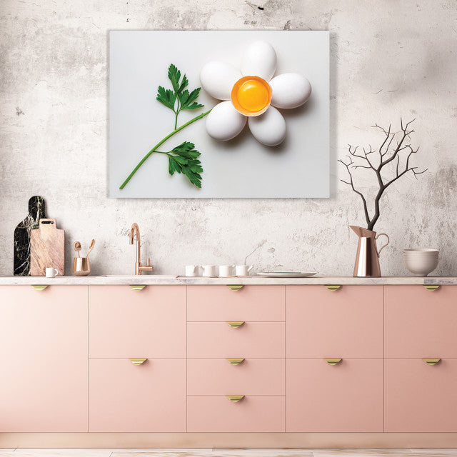 Tablou Bucatarie - Egg Flower