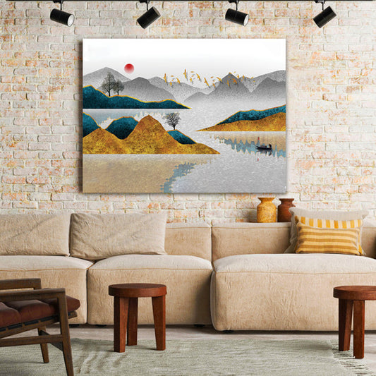 Tablou Canvas Calm Golden Valley