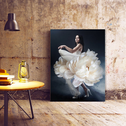 Tablou Canvas Flower Dress