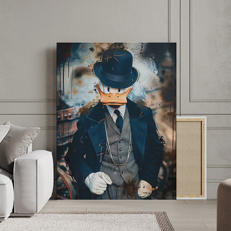 Tablou Canvas Inspirational - Peaky Blinders Scrooge McDuck