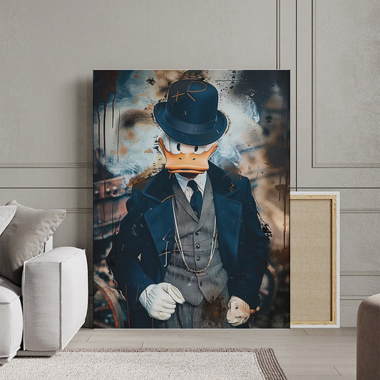 Tablou Canvas Inspirational - Peaky Blinders Scrooge McDuck