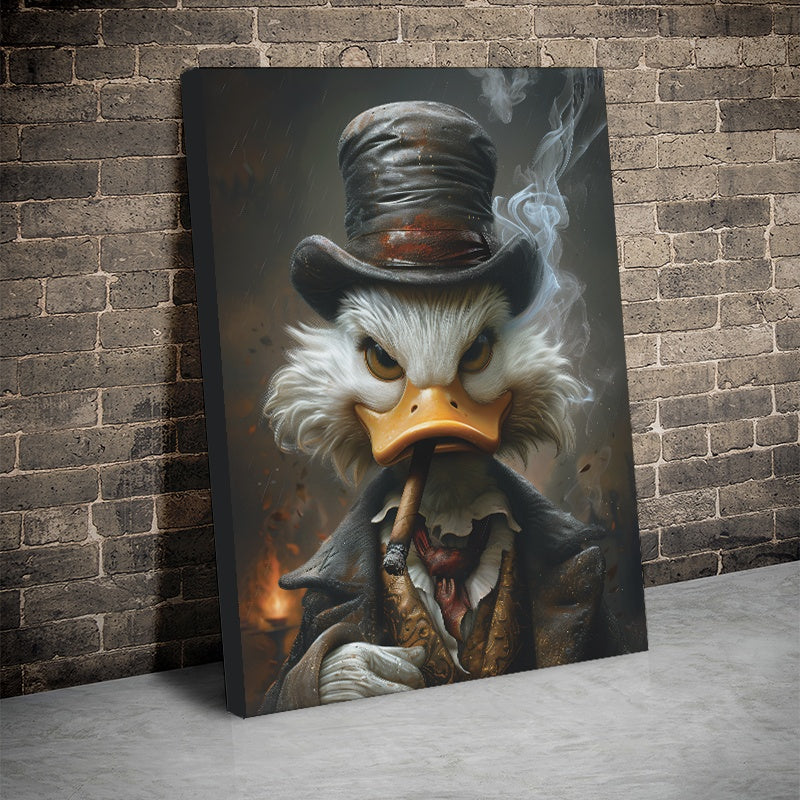 Tablou Canvas Inspirational - Realistic Scrooge McDuck