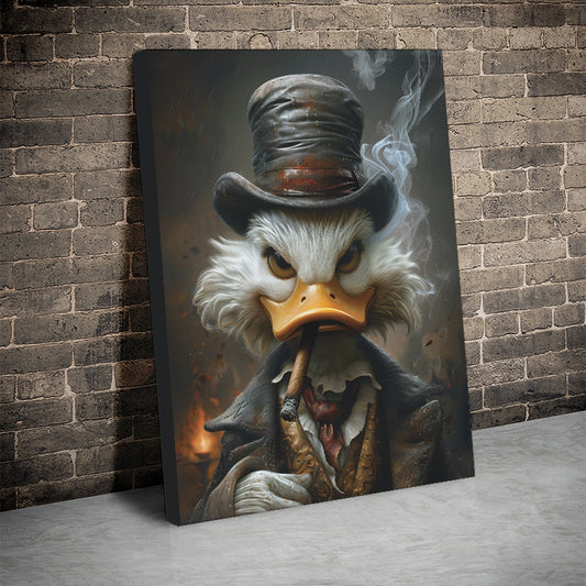 Tablou Canvas Inspirational - Realistic Scrooge McDuck