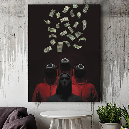 Tablou Canvas Inspirational - Squid Game Money