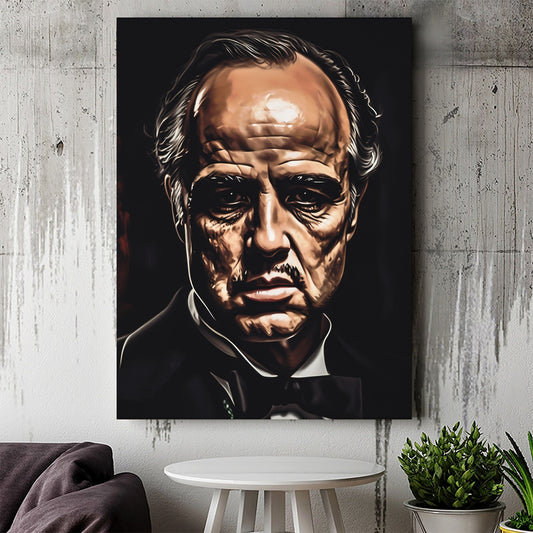 Tablou Canvas Inspirational - The Godfather (close up)