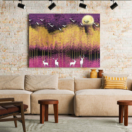 Tablou Canvas Purple Night