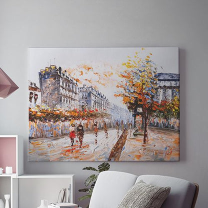 Tablou Canvas Siluete Pe Strada