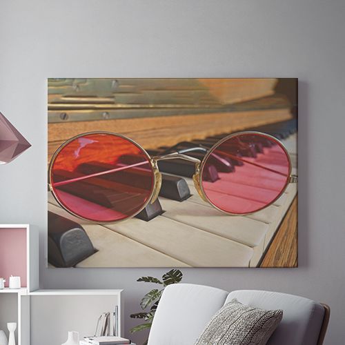 Tablou Canvas Through Pink Lenses