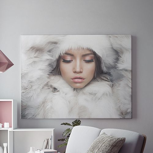 Tablou Canvas Winter Lady
