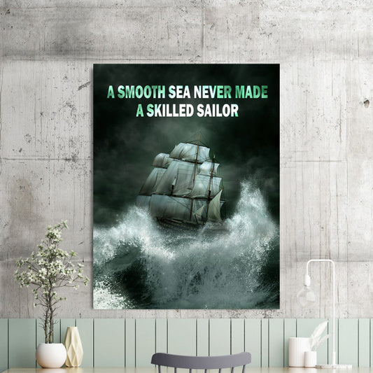 Tablou Motivational - A Smooth Sea