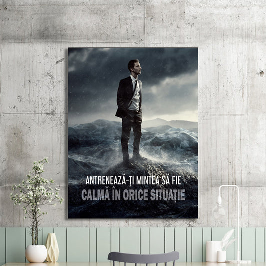 Tablou Motivational - Antreneaza-ti Mintea