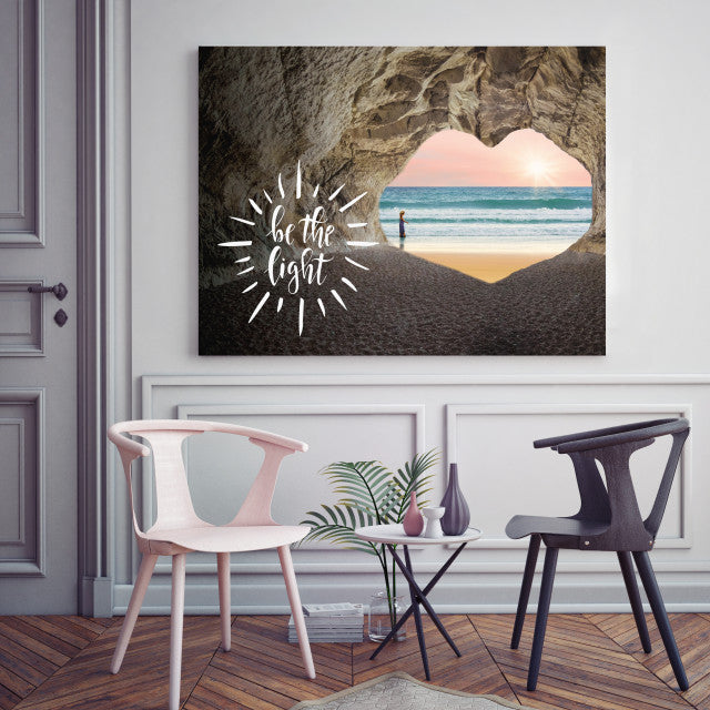 Tablou Motivational - Be The Light